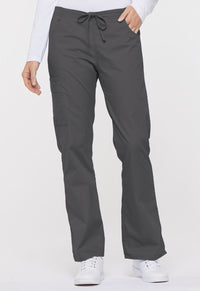 Dickies EDS Signature Women's Flare Mid Rise Cargo Scrub Pant 86206 Metro Workwear.