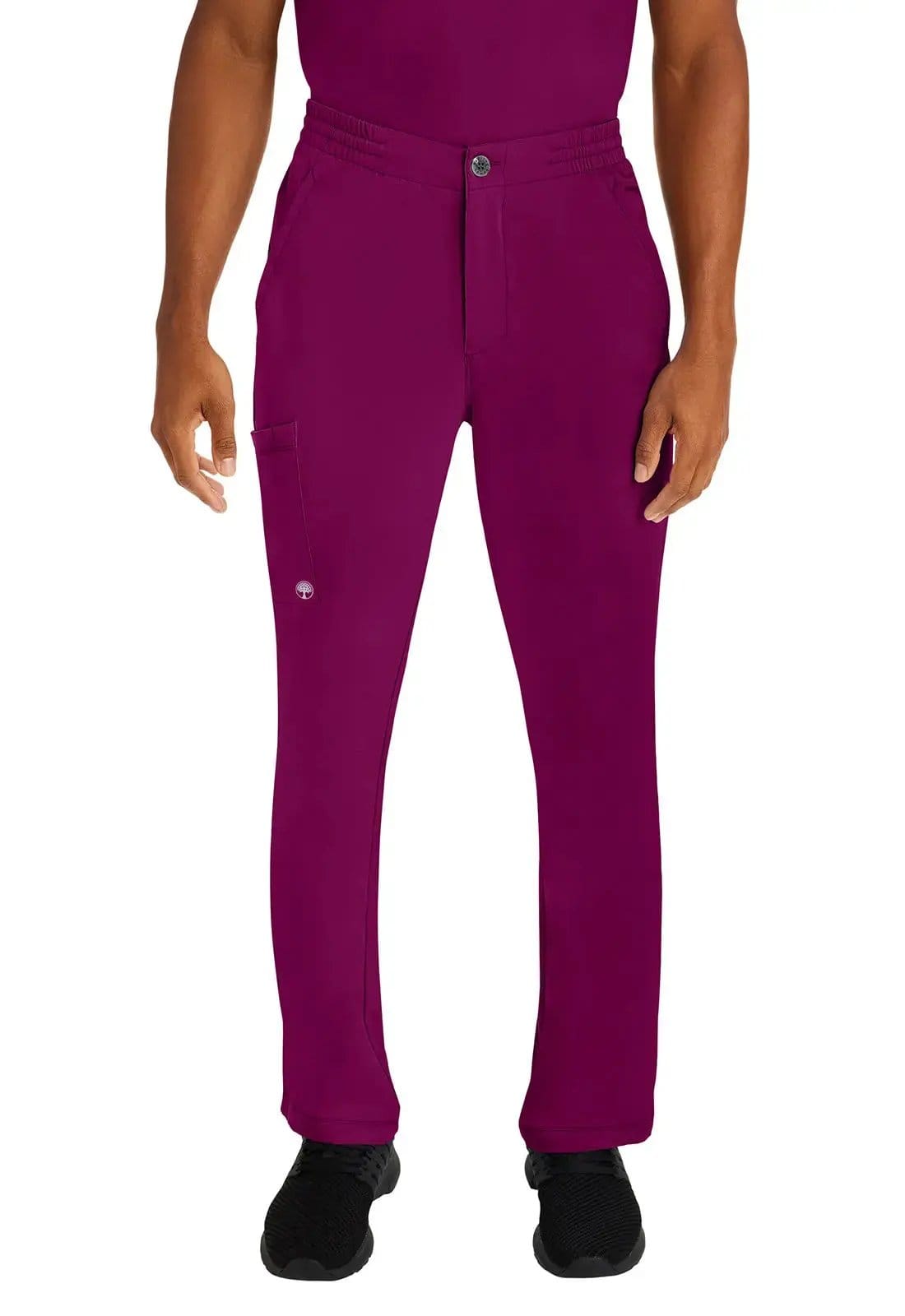 Healing Hands Ryan Men's Fly Zip Slim Fit Scrub Pant 9590