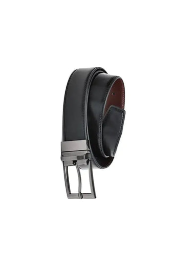 Biz Corporates Mens Leather Reversible Belt 99300 Corporate Wear Biz Corporates 72 - 97 Black 