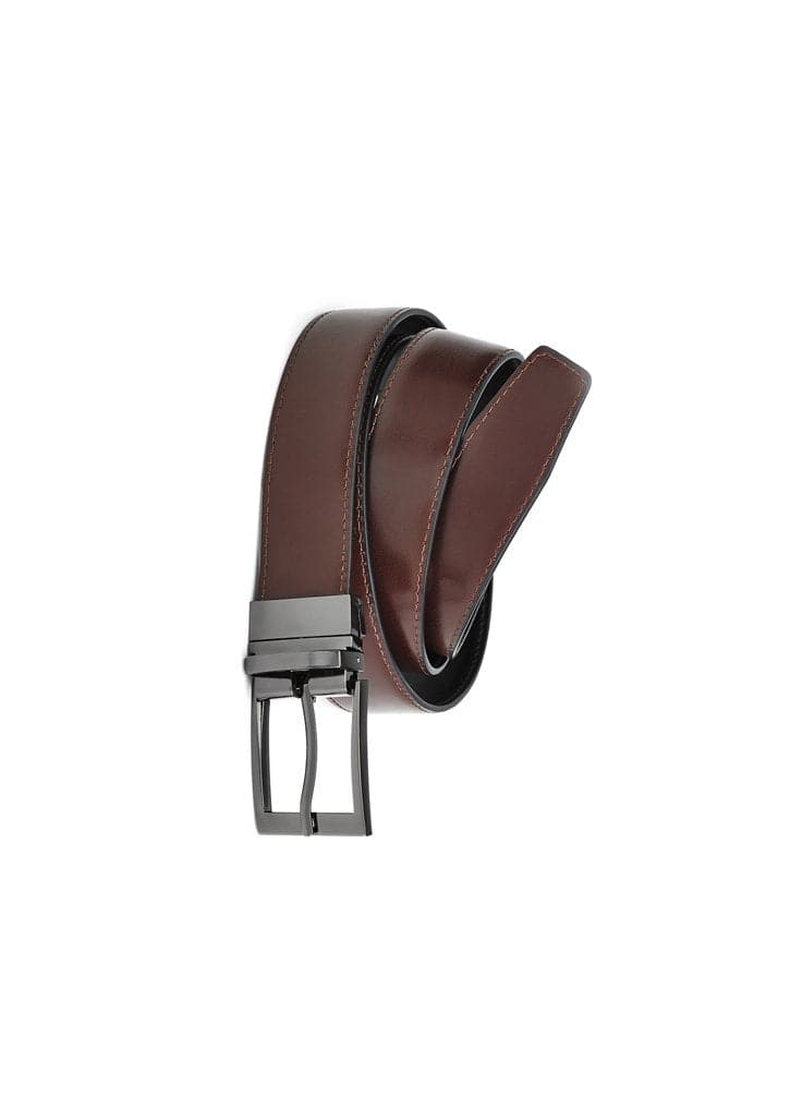 Biz Corporates Mens Leather Reversible Belt 99300 Metro Workwear.