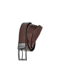 Biz Corporates Mens Leather Reversible Belt 99300 Corporate Wear Biz Corporates 72 - 97 Brown 