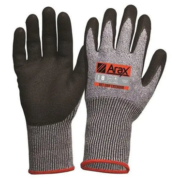 Pro Choice Arax Extendor Wet Grip Extended Cuff Nitrile Palm Glove - ANEC Metro Workwear.