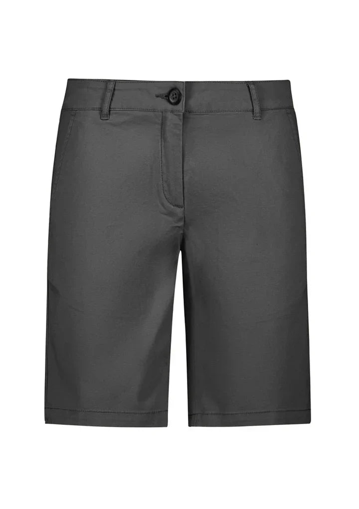 Biz Collection Women’s Lawson Chino Shorts BS021L Metro Workwear.