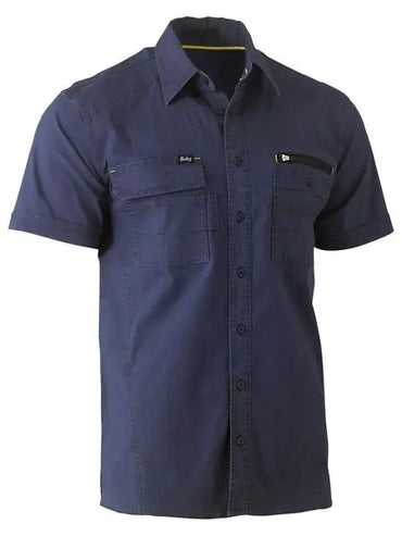 Bisley Workwear Flex & Move™utility Short Sleeve Shirt BS1144 Metro Workwear.