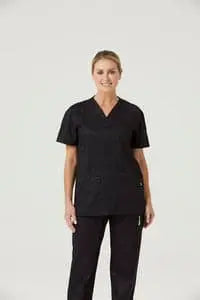 NNT Women's Koller V-Neck Scrub Top CATJ2T Metro Workwear.