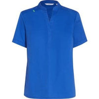 Next-gen Antibacterial Active Blackburn Mandarin Collar Scrub Top  CATUMM Metro Workwear.