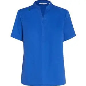 Next-gen Antibacterial Active Blackburn Mandarin Collar Scrub Top  CATUMM - Simply Scrubs Australia