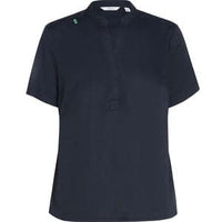 Next-gen Antibacterial Active Blackburn Mandarin Collar Scrub Top  CATUMM Metro Workwear.