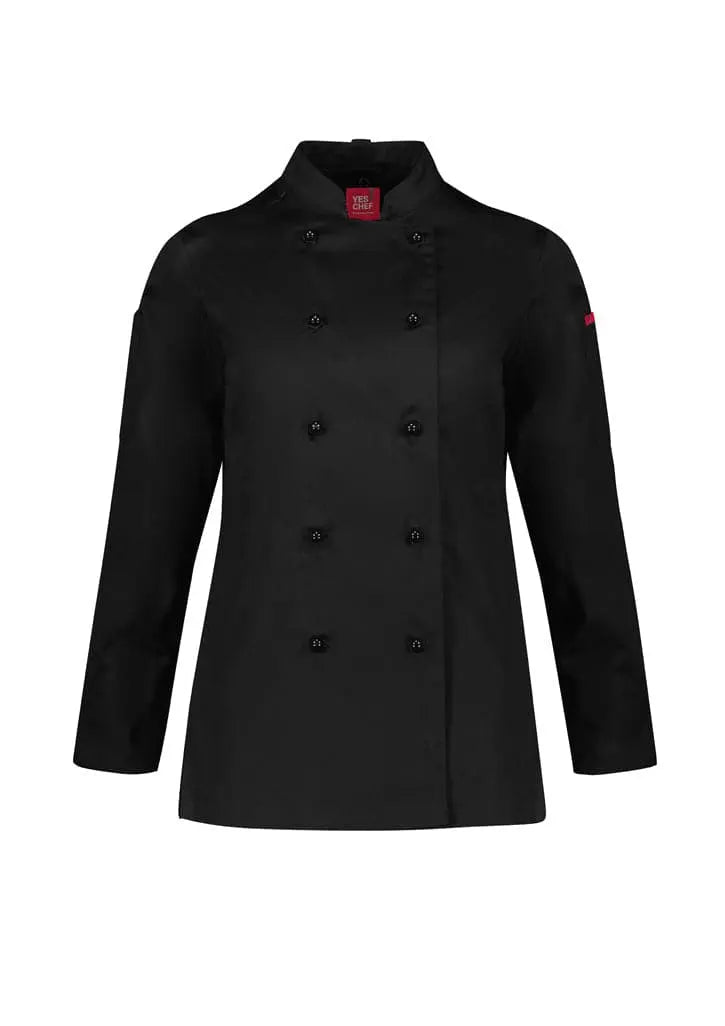 Biz Collection Al Dente Womens Chef Jacket CH230LL Metro Workwear.