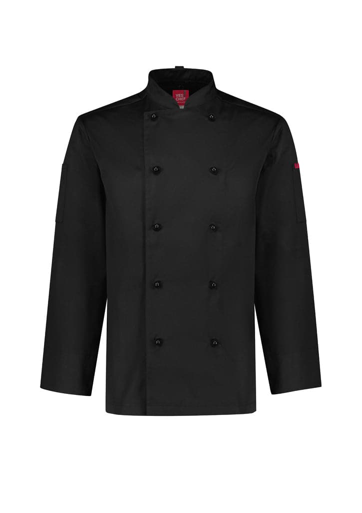 Biz Collection Al Dente Mens Chef Jacket CH230ML - Flash Uniforms 