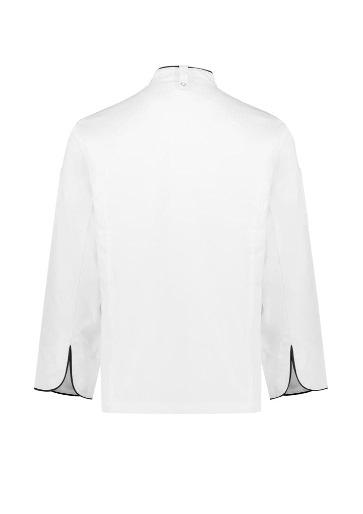 Biz Collection Al Dente Mens Chef Jacket CH230ML - Flash Uniforms 
