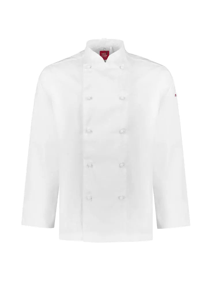 Biz Collection Al Dente Mens Chef Jacket CH230ML Metro Workwear.