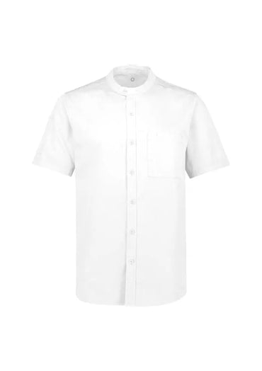 Biz Collection Men's Salsa Short Sleeve Chef Shirt CH329MS Metro Workwear.