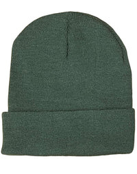 Winning Spirit Roll Up Knit Beanie CH61 Metro Workwear.