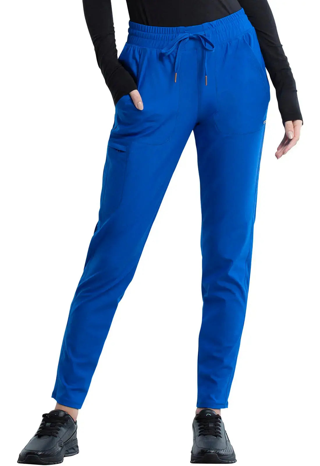 Cherokee Form Women's Mid Rise Tapered Leg Scrub Pant CK095