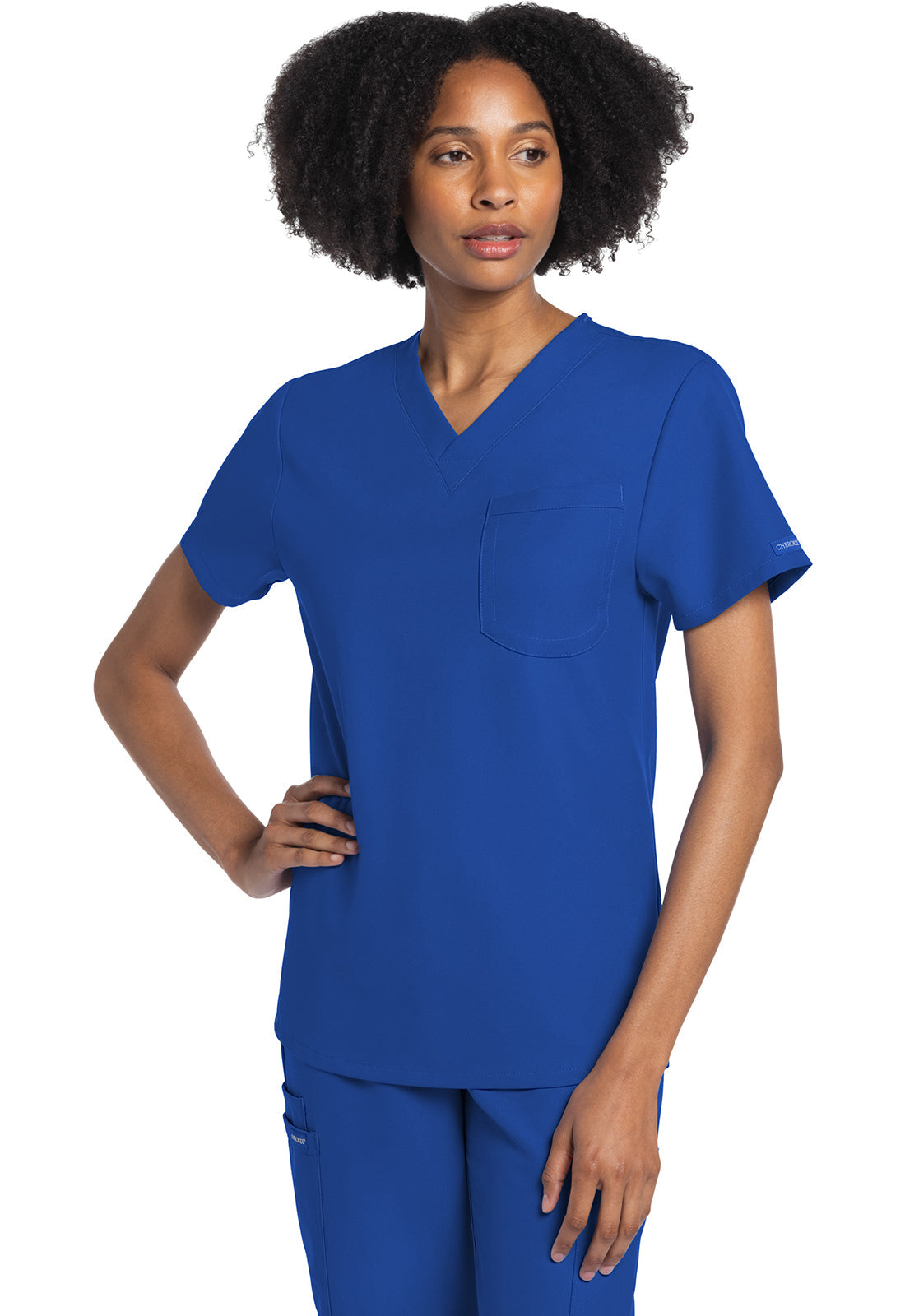 Cherokee Ultra Unisex Scrub Top CK778A Metro Workwear.