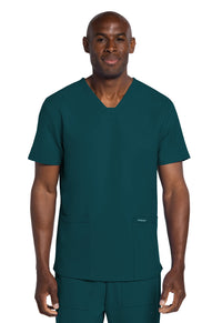 Cherokee Ultra Men's Elevation 2 Pocket Scrub Top CK784A Metro Workwear.