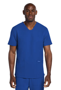 Cherokee Ultra Men's Elevation 2 Pocket Scrub Top CK784A Metro Workwear.