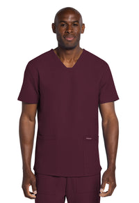 Cherokee Ultra Men's Elevation 2 Pocket Scrub Top CK784A Metro Workwear.