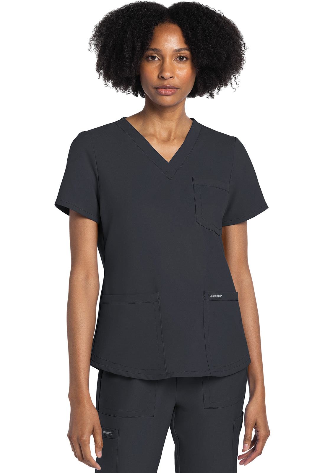 Cherokee Ultra Women's Scrub Top CK961A Metro Workwear.
