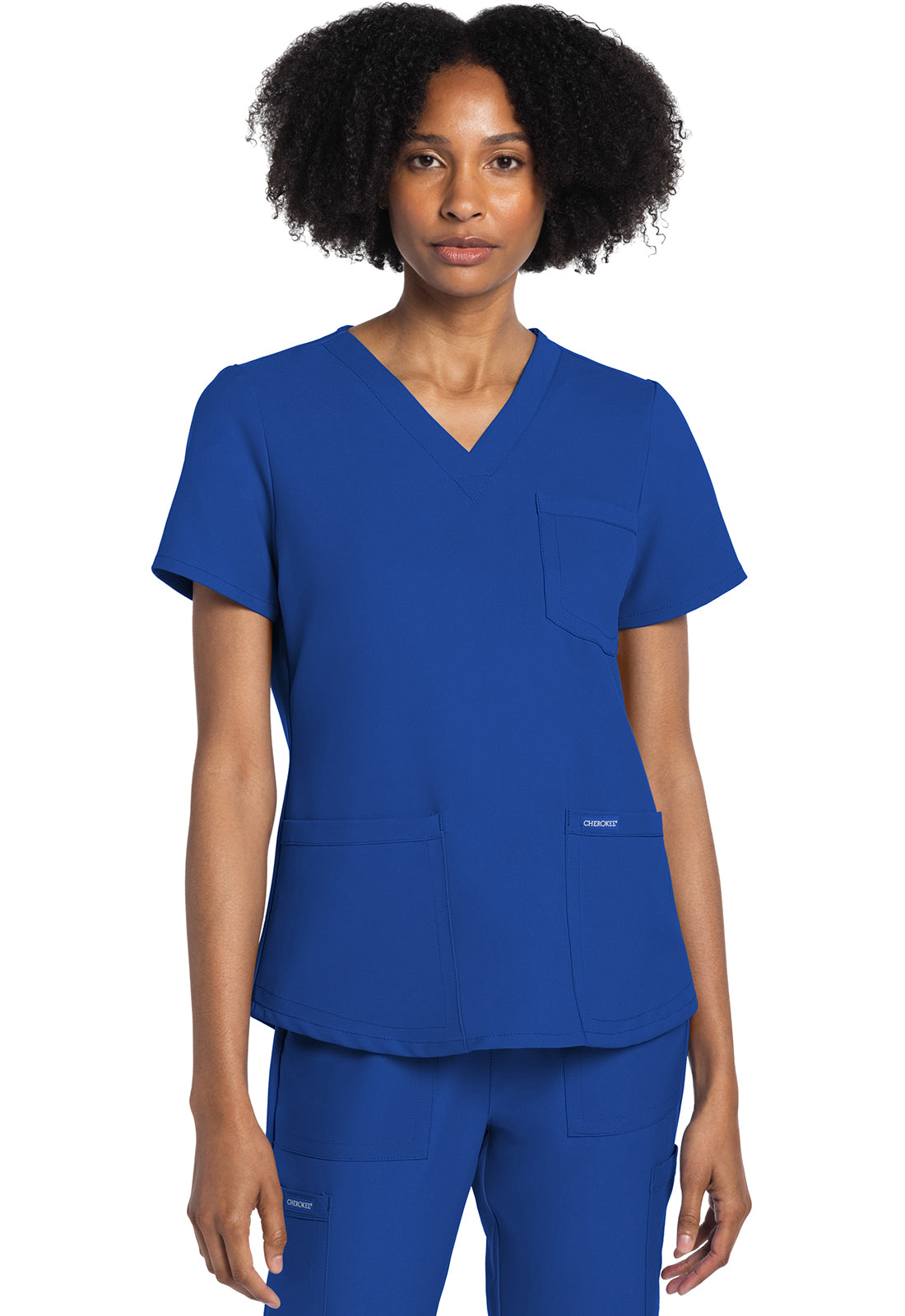 Cherokee Ultra Women's Scrub Top CK961A Metro Workwear.
