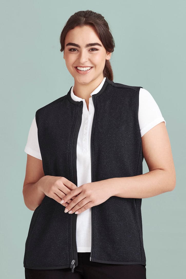 Biz Care Nova Womens Knit Vest CO343LV Metro Workwear.