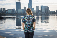 Softies Women's Beach Life Slim Fit Fun Scrub Top BLOT01  Simply Scrubs Australia