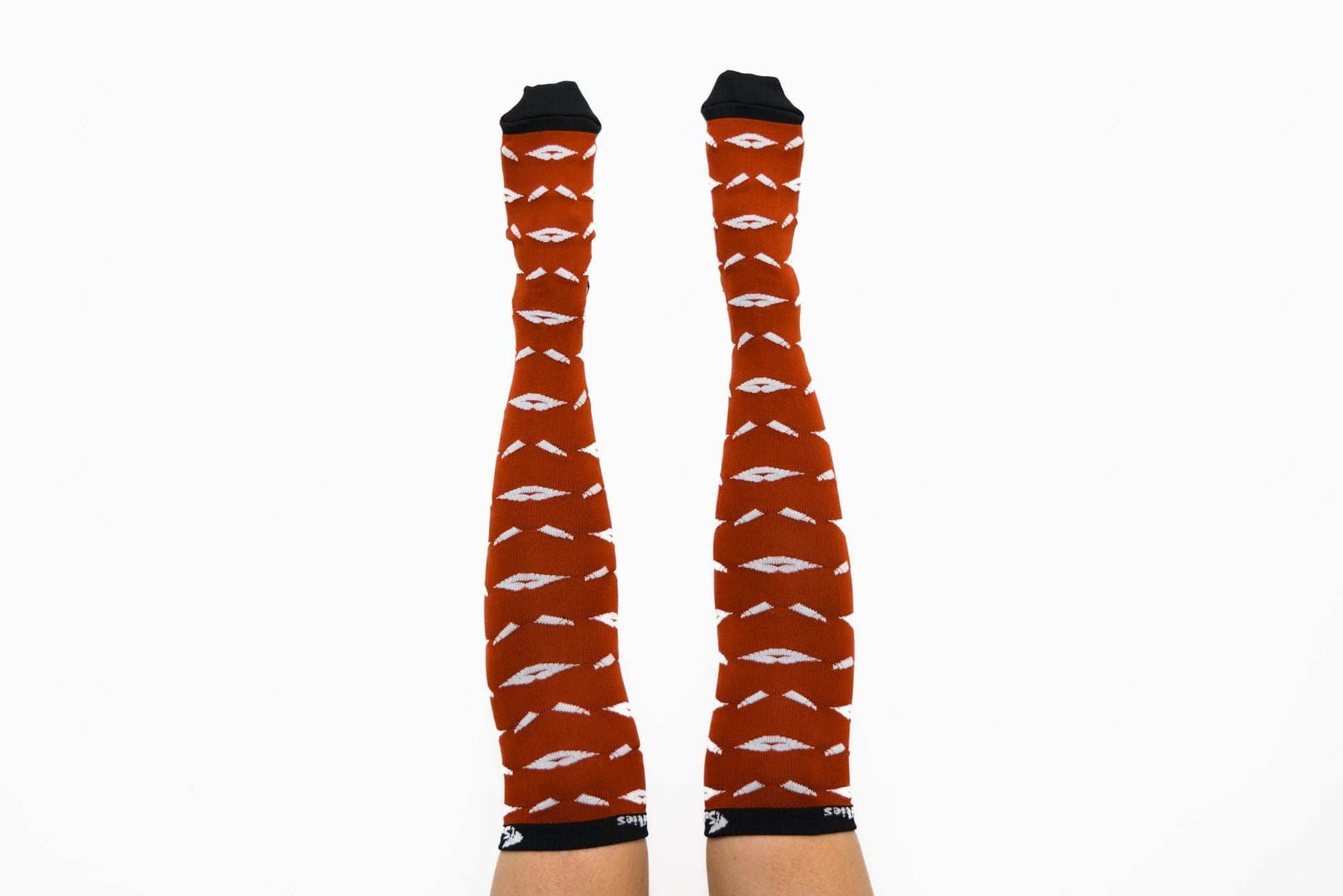 Softies Women's Fashion Lipstick Nursing Socks LIPS01 Metro Workwear.