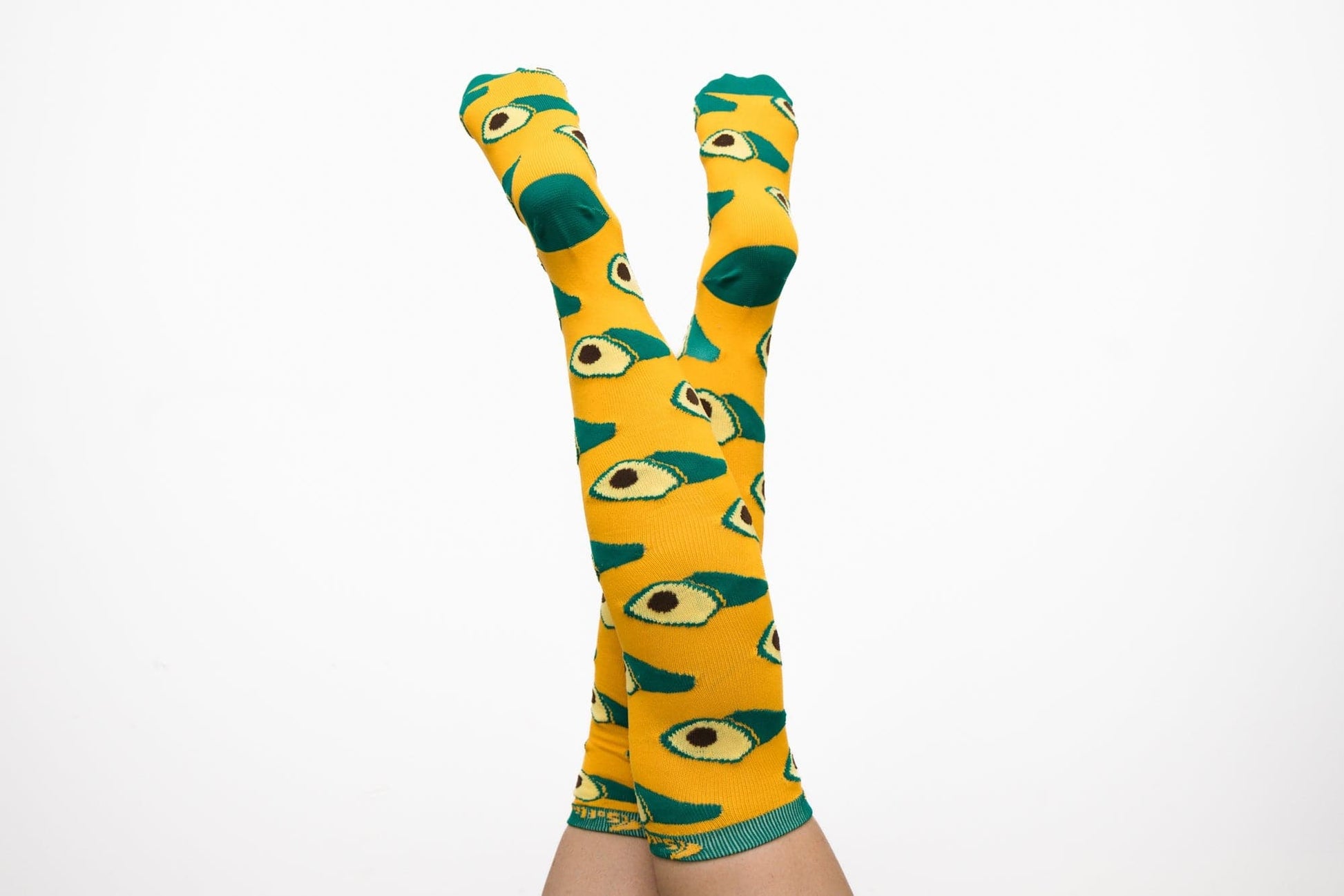 Softies Women's Fashion Avocado Nursing Socks AVOS01 Metro Workwear.