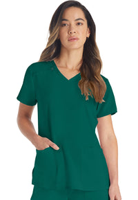 Dickies EDS Essentials Women's V-Neck Scrub Top DK615 Metro Workwear.