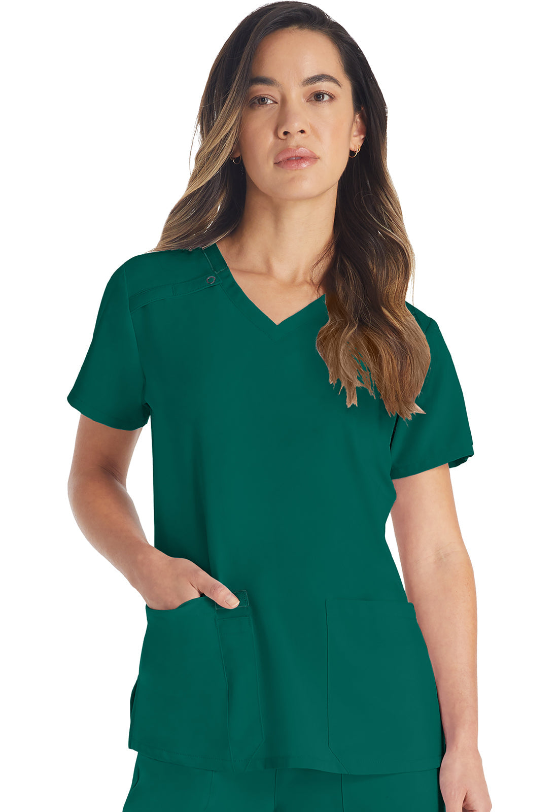 Dickies EDS Essentials Women's V-Neck Scrub Top DK615 Metro Workwear.