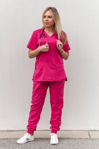 Softies London Unisex Premium Scrub Jogger Cargo Pants LP01 Metro Workwear.