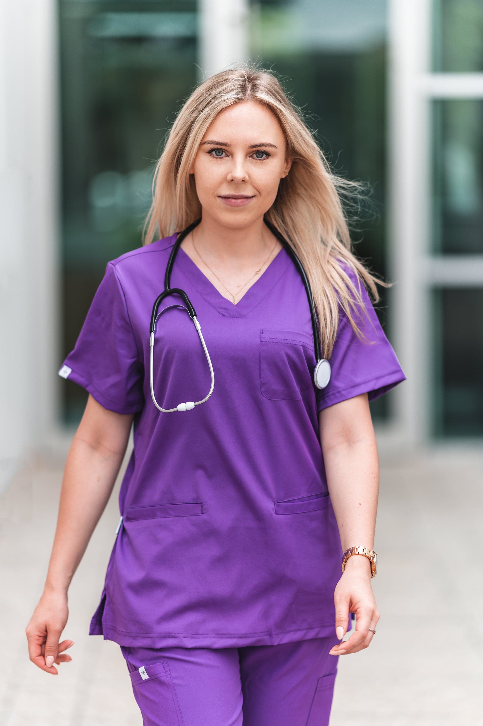 Softies London Women’s Premium Scrub Top LT01 Metro Workwear.