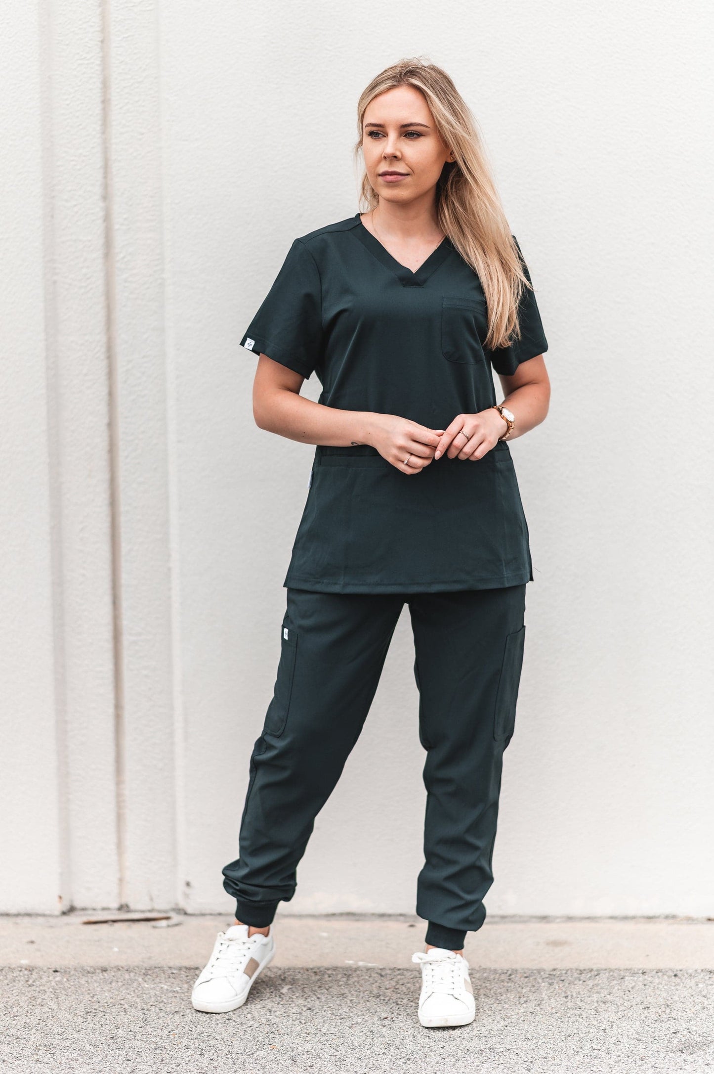 Softies London Unisex Premium Scrub Jogger Cargo Pants LP01 Metro Workwear.