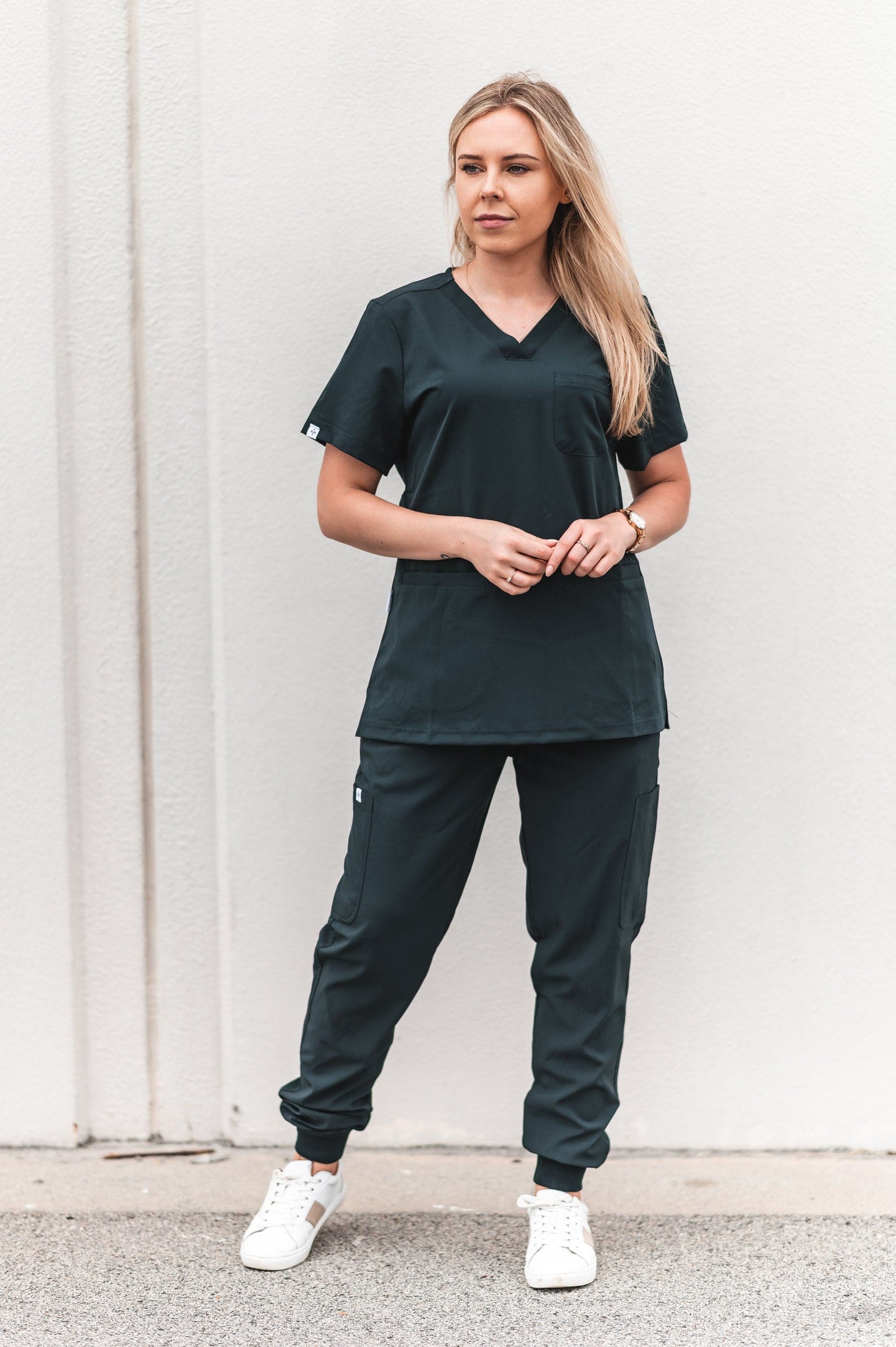 Softies London Unisex Premium Scrub Jogger Cargo Pants LP01 Metro Workwear.