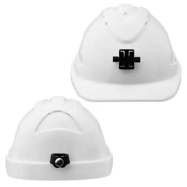 Pro Choice Hard Hat (V9) - Unvented, 6 Point Push-lock Harness C/w Lamp Bracket - HH9LB