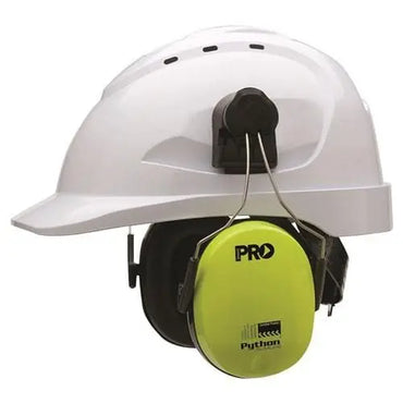 Pro Choice Python Slimline Hard Hat Earmuffs HHEMPYTS Metro Workwear.
