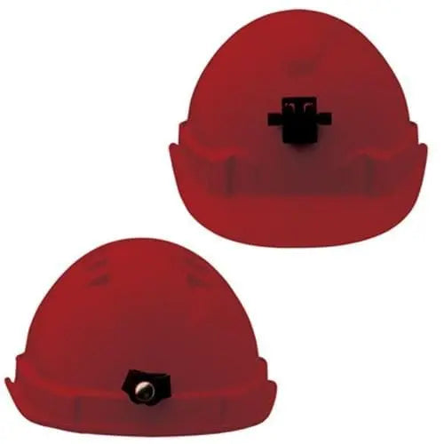 Pro Choice Hard Hat (V6) - Vented, 6 Point Push-lock Harness C/w Lamp Bracket X 20 - HHV6LB Metro Workwear.
