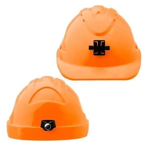 Pro Choice Hard Hat (V9) - Vented, 6 Point Push-lock Harness C/w Lamp Bracket X 20 - HHV9LB Metro Workwear.