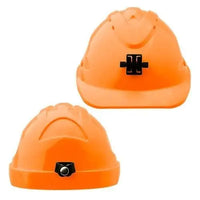 Pro Choice Hard Hat (V9) - Vented, 6 Point Push-lock Harness C/w Lamp Bracket X 20 - HHV9LB Metro Workwear.