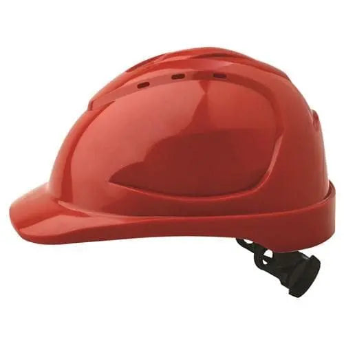 Pro Choice Hard Hat (V9) - Vented, 6 Point Ratchet Harness  - HHV9R Metro Workwear.