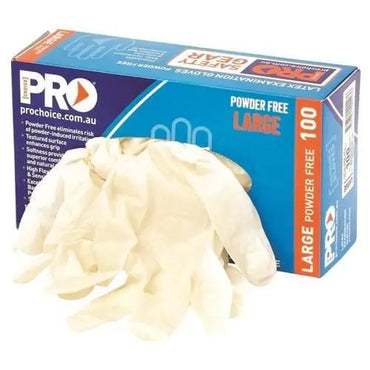 Pro Choice White Powder Free - Box Of 100 Pieces - MDLPF Metro Workwear.