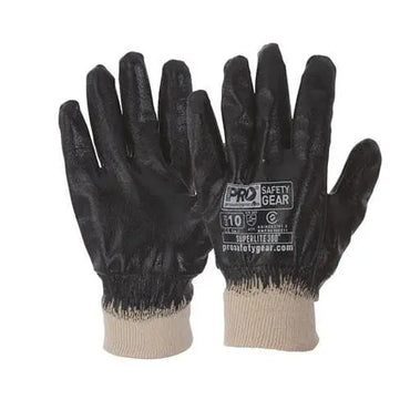 Pro Choice Super-lite Blue Nitrile Fully Dipped Glove X12 - NBRFBB Metro Workwear.