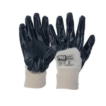 Pro Choice Super-guard Blue Nitrile 3/4 Dipped X12 Gloves - NBRHB Metro Workwear.