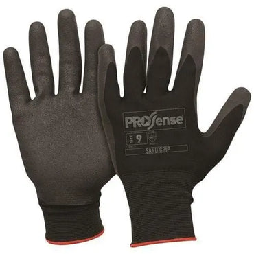 Pro Choice Sandy Grip Nitrile On Nylon Liner Gloves X12 - NSD Metro Workwear.
