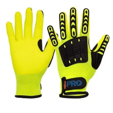 Pro Choice One Glove Impact High Vis Yellow  *new* Metro Workwear.
