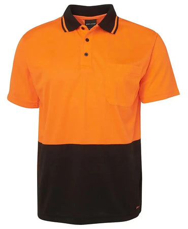 JBS Wear Adults Hi-Vis Polo Shirt 6HVNC Jb's Wear
