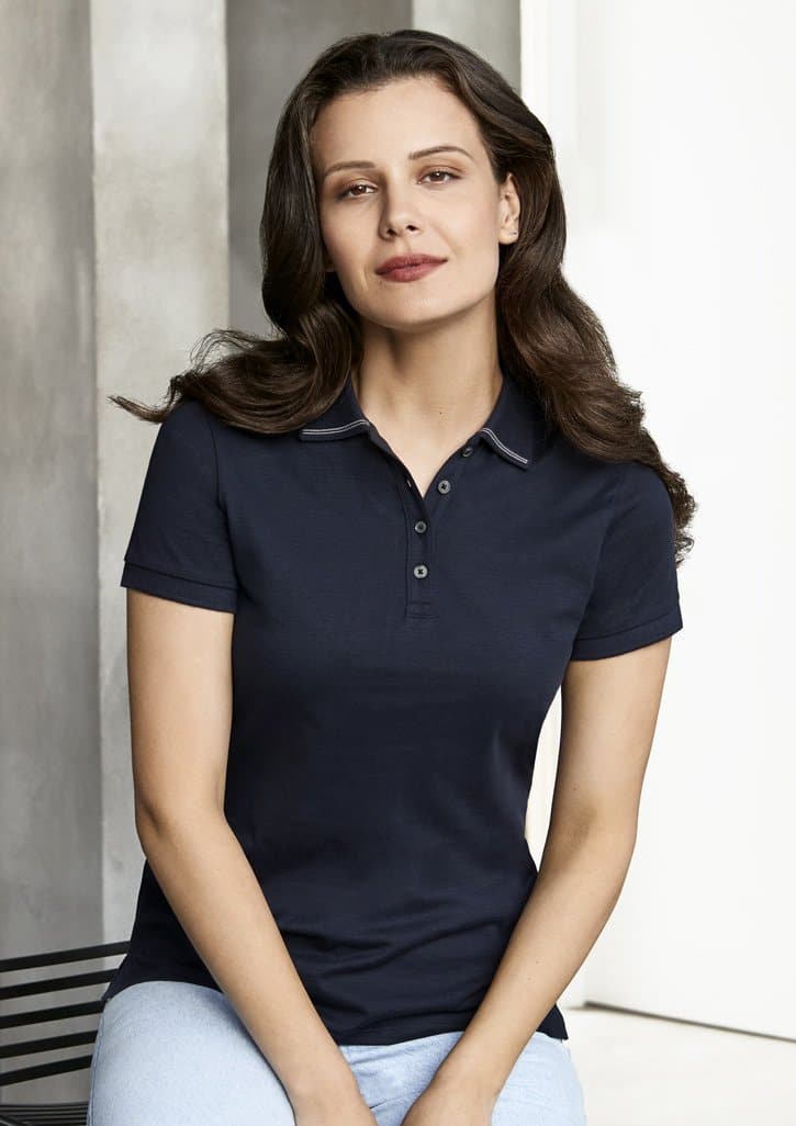 Biz Collection Aston Ladies Polo P106LS Metro Workwear.