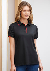 Biz Collection Focus Ladie's Polo P313LS Metro Workwear.