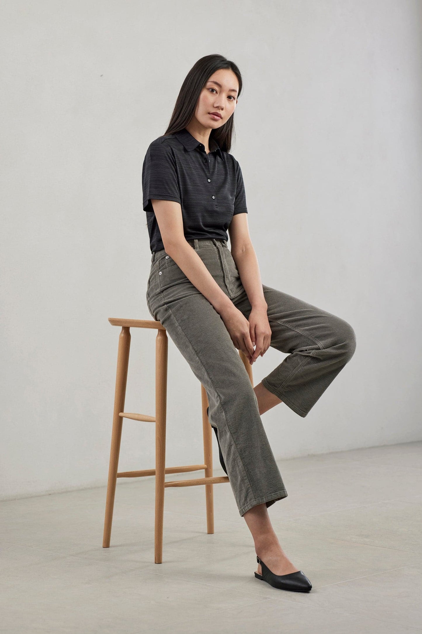 Biz Collection Women's Orbit Polo Shirt P410LS Metro Workwear.